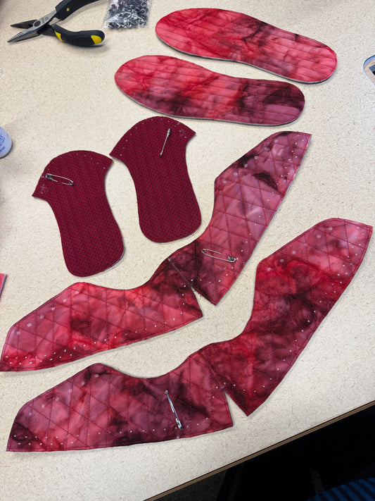 Linda Sack- Quilted Sneakers