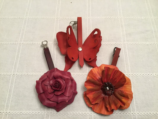 Deb Purtiskis- Sculpted Leather Flowers