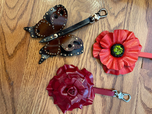 Pennie Patton- Sculpted Leather Bag Charms