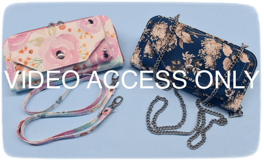 Zip Around Wallet w/Cell add-on: Video Access Only