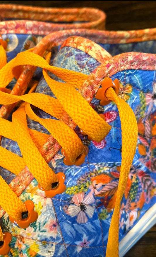 Quilted Sneakers Workshop featuring Andrea Bakewell
