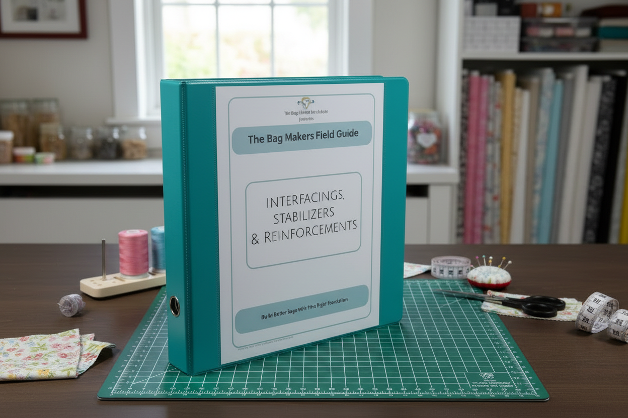 The Bag Makers Field Guide to Interfacings, Stabilizers & Reinforcements