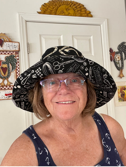 Margaret Cuss- Bucket Hat to Sun Hat