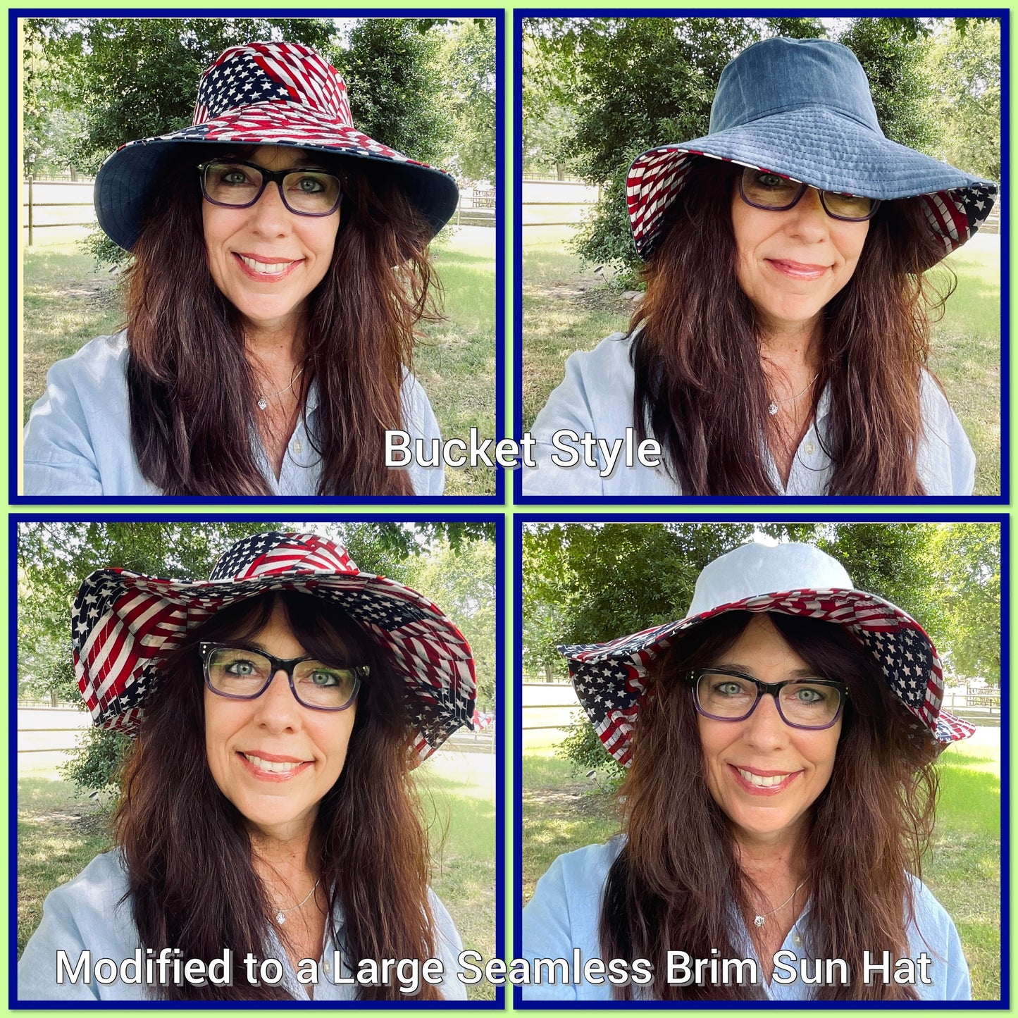 Bucket Hat to Sun Hat- Video 7
