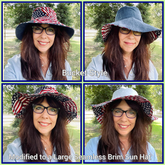 Bucket Hat to Sun Hat- Video 5